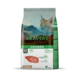 Bravery Grain Free Cat Kitten Chicken 2kg