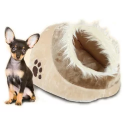 Κρεβατάκι-φωλιά για γάτες και μικρούς σκύλους Vitakraft 41x28x26h Μπεζ