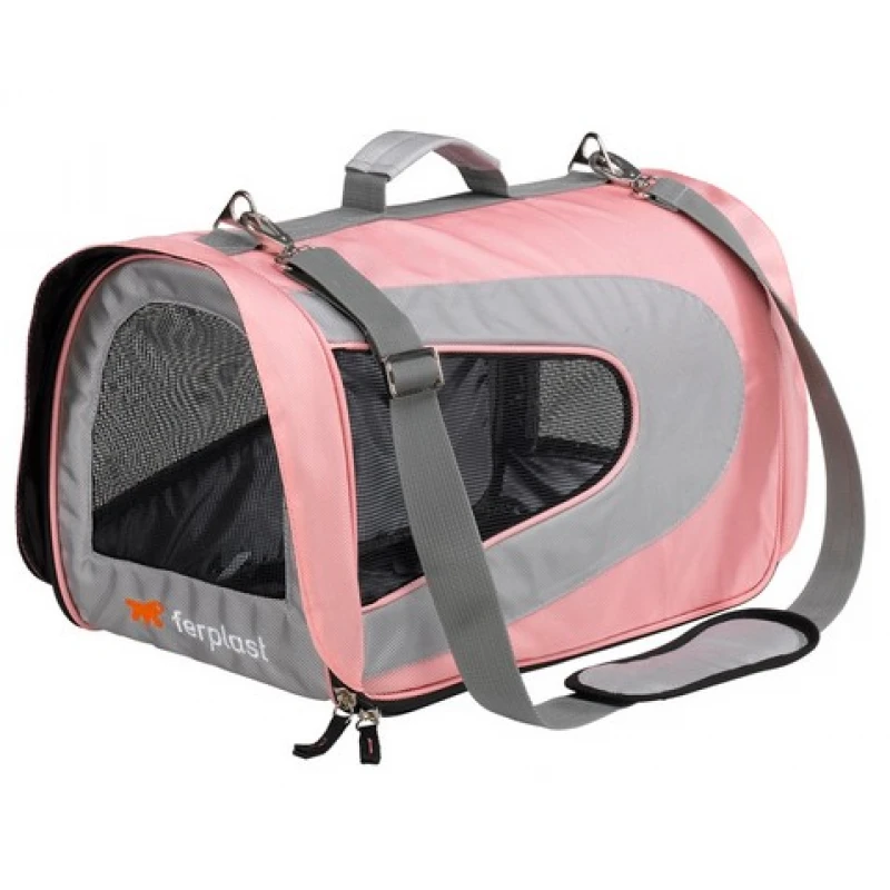 Τσάντα Μεταφοράς Σκύλου & Γάτας Beauty Της Ferplast Ροζ - Γκρι (50x30x30cm) 3 Τσάντα Μεταφοράς Σκύλου & Γάτας Beauty Της Ferplast Ροζ - Γκρι (50x30x30cm)
