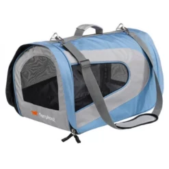 Τσάντα Μεταφοράς Σκύλου & Γάτας Beauty Της Ferplast Μπλε - Γκρι Small (45x28xh28cm)