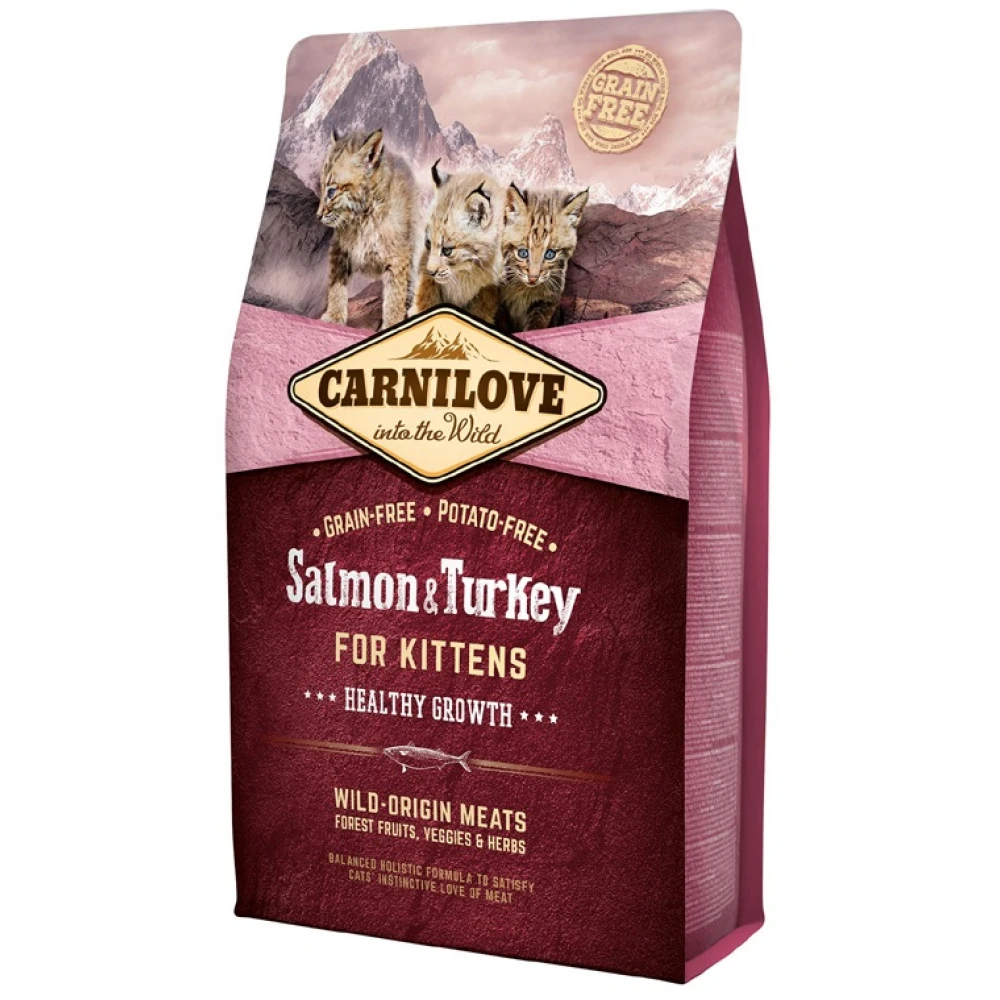 Carnilove Kitten Salmon And Turkey 2kg 4 Carnilove Kitten Salmon And Turkey 2kg - Image 2