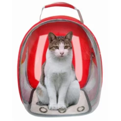 Τσάντα Μεταφοράς Σκύλου & Γάτας Denik Pets Bubble Backpack Astronaut 33x25x43cm Φουξ -Προμήθειες Για Κατοικίδια Κατάστημα πωλήσεων cat20astronaut 1000x1000h 1
