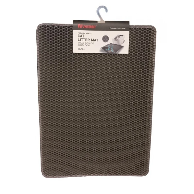 Χαλάκι Συλλογής Άμμου Γάτας Pet Interest Cat Litter Mat με Velcro 55x75cm 3 Χαλάκι Συλλογής Άμμου Γάτας Pet Interest Cat Litter Mat με Velcro 55x75cm