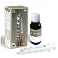 Dermadual Gel 50ml Για Γάτες Και Κουνέλια με Λαμπερό Τρίχωμα