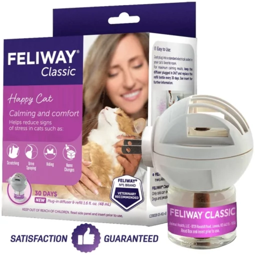 CEVA Feliway Classic Diffuser (ηλεκτρική συσκευή + ανταλλακτικό) 48ml για το στρες στις Γάτες -Προμήθειες Για Κατοικίδια Κατάστημα πωλήσεων feliway diffuser classic ilektriki syskeyi antallaktiko gia gates 48ml 800x800 1