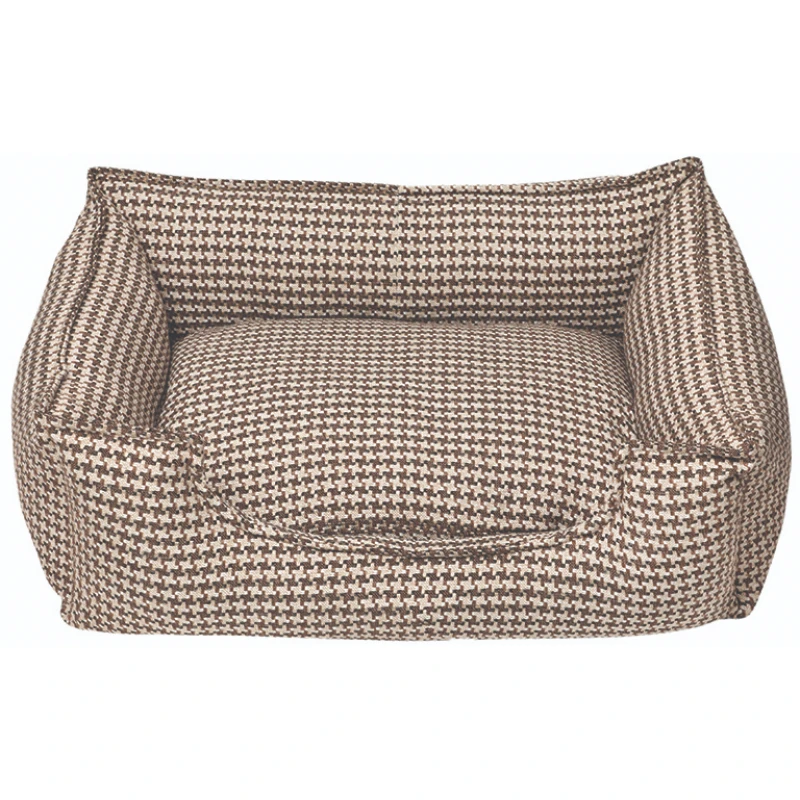 Κρεβατάκι Σκύλου και Γάτας Glee French Small 60x50x19cm Καφέ 3 Κρεβατάκι Σκύλου και Γάτας Glee French Small 60x50x19cm Καφέ