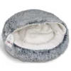 Κρεβατάκι Σκύλου και Γάτας Φωλίτσα Glee Round Small 50x18cm Γκρι για Σκύλο και Γάτα -Προμήθειες Για Κατοικίδια Κατάστημα πωλήσεων g88638 petshop88 800x800 1