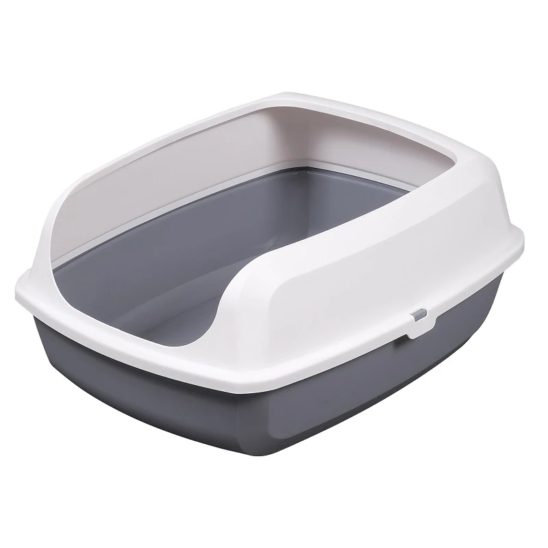 Ημίκλειστη Τουαλέτα Γάτας Cat Toilet Easy - Semi Closed L Grey 56x42x23,5cm Γκρι 3 Ημίκλειστη Τουαλέτα Γάτας Cat Toilet Easy - Semi Closed L Grey 56x42x23,5cm Γκρι