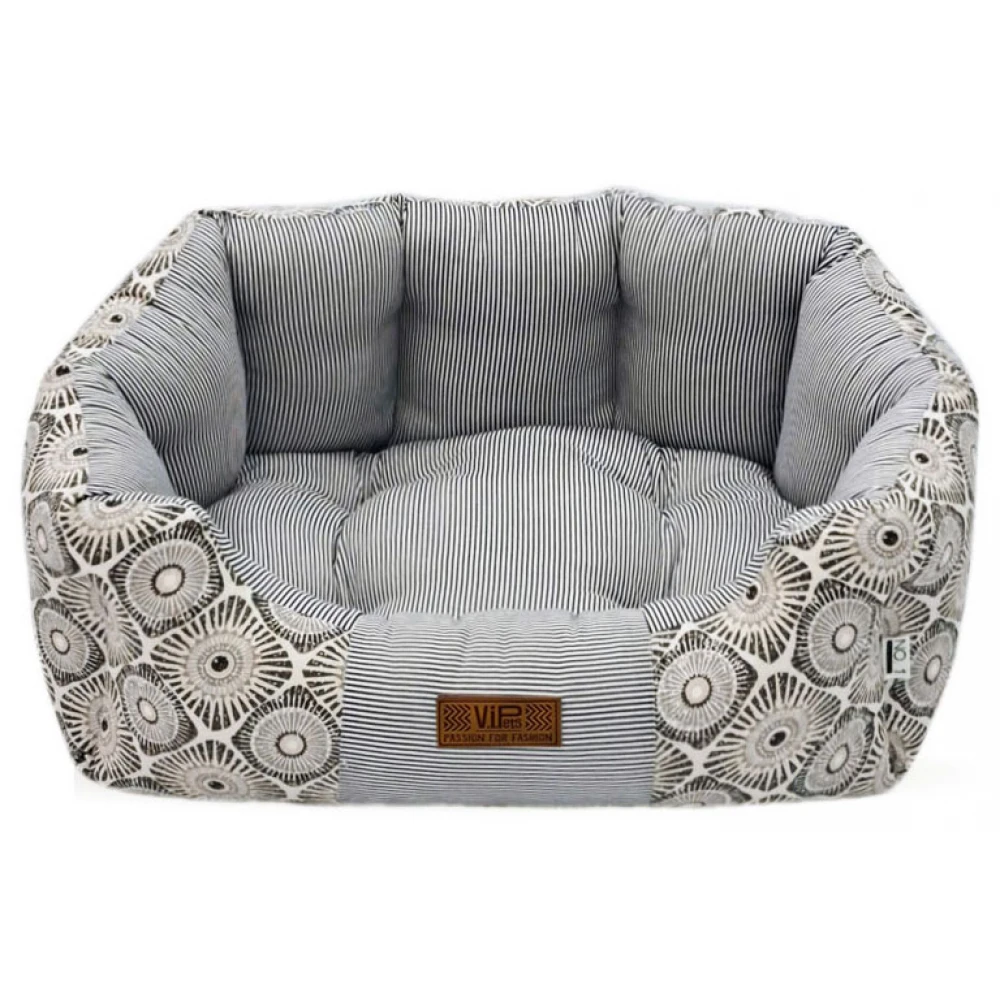 Κρεβατάκι Σκύλου και Γάτας V.I.Pets Comfy Αχινός Καφέ Ριγέ 62x57cm 4 Κρεβατάκι Σκύλου και Γάτας V.I.Pets Comfy Αχινός Καφέ Ριγέ 62x57cm - Image 2