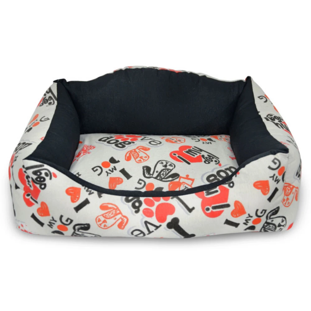 Κρεβάτι Σκύλου και Γάτας Madpet Deluxe Εκρού I Love My Dog 55x43x17cm 4 Κρεβάτι Σκύλου και Γάτας Madpet Deluxe Εκρού I Love My Dog 55x43x17cm - Image 2