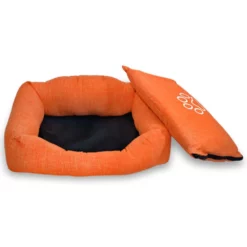 Κρεβάτι Σκύλου και Γάτας Madpet Deluxe Πορτοκαλί 55x43x17cm -Προμήθειες Για Κατοικίδια Κατάστημα πωλήσεων krevati skuloy kai gatas madpet deluxe portokali 55x43x17cm petshop88 2 1000x1000w
