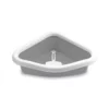 Λεκάνη Γάτας Ανοιχτή Stefanplast Sprint Corner 40x56x14h Cm με φτυαράκι Γκρι -Προμήθειες Για Κατοικίδια Κατάστημα πωλήσεων lekani gatas anoichti stefanplast sprint corner 40x56x14h cm me ftyaraki gkri petshop88 800x800 1