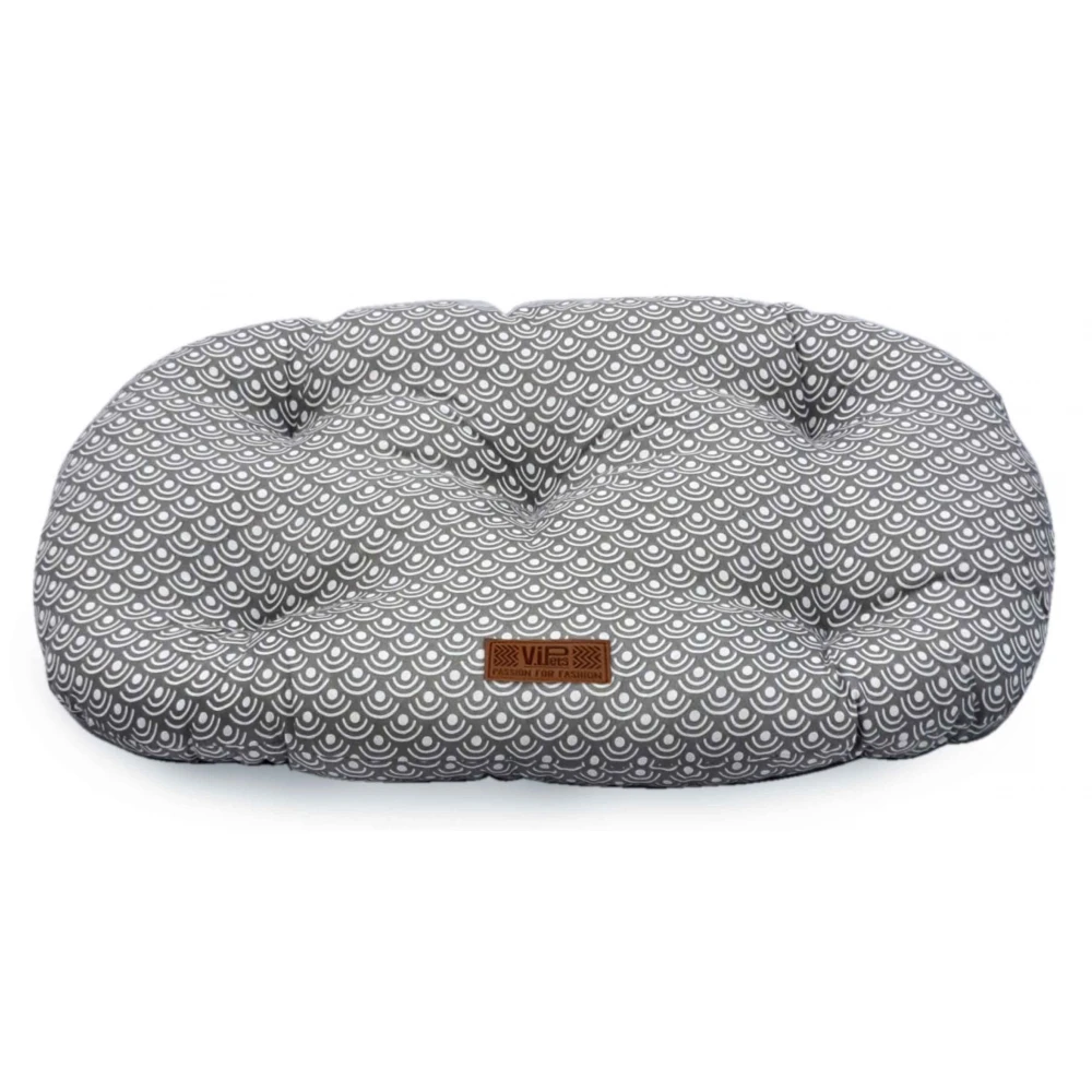 Μαξιλάρι Οβάλ Πουφ Σκύλου και Γάτας V.I.Pets Chill Perla Γκρι 81x53cm 4 Μαξιλάρι Οβάλ Πουφ Σκύλου και Γάτας V.I.Pets Chill Perla Γκρι 81x53cm - Image 2