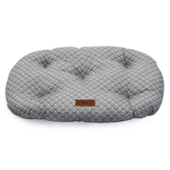 Μαξιλάρι Οβάλ Πουφ Σκύλου και Γάτας V.I.Pets Chill Perla Γκρι 102x65cm