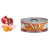 N&D Cat Pumpkin Chicken & Pomegranate Wet Food 70gr 12τμχ -Προμήθειες Για Κατοικίδια Κατάστημα πωλήσεων nd cat pumpkin wet chicken 800x800 1