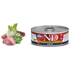 N&D Cat Quinoa Digestion Wet Food 80gr (12τμχ)