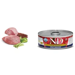 N&D Cat Quinoa Weight Management Wet Food 80gr (12τμχ)