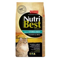 Nutribest Picart Cat Sterilised Salmon & Rice 8kg