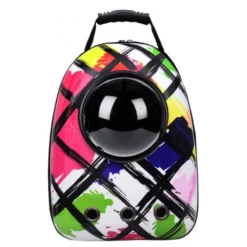 Τσάντα Μεταφοράς Σκύλου & Γάτας Denik Pets Bubble Backpack Pop Art 33x25x43cm