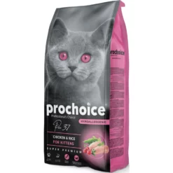 Prochoice Kitten Hypoallergenic Chicken & Rice 2kg με Κοτόπουλο & Ρύζι -Προμήθειες Για Κατοικίδια Κατάστημα πωλήσεων prochoice kitten hypoallergenic chicken and rice 2kg me kotopoylo and ruzi petshop88 1 1000x1000h