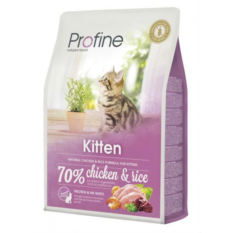 Profine Γάτας Kitten Chicken Rice 2kg 3 Profine Γάτας Kitten Chicken Rice 2kg