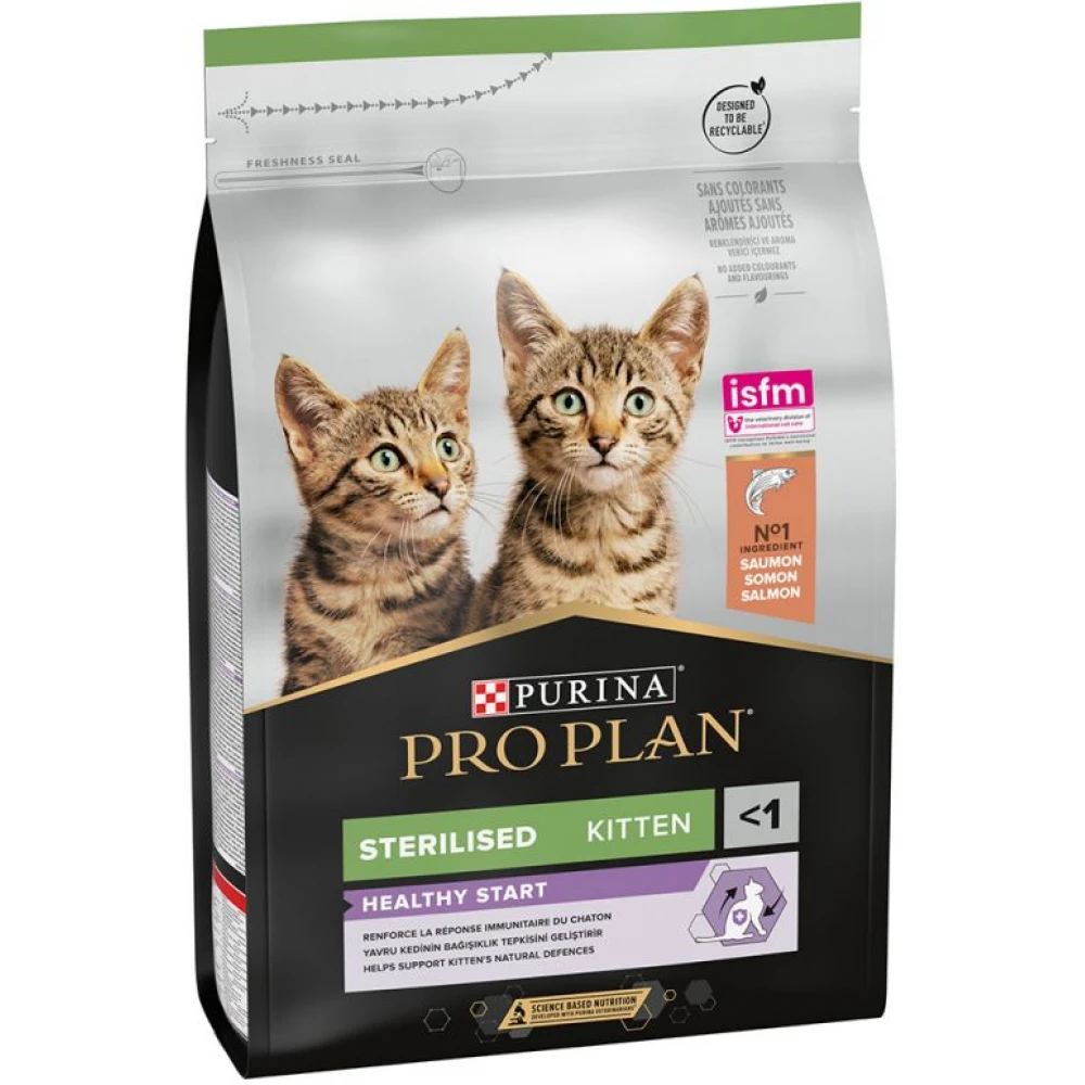 Purina Pro Plan Sterilised Kitten Salmon 1,5kg 4 Purina Pro Plan Sterilised Kitten Salmon 1,5kg - Image 2