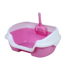 Τουαλέτα Γάτας Cat Toilet For Kittens Pink 40x30x18cm Ροζ