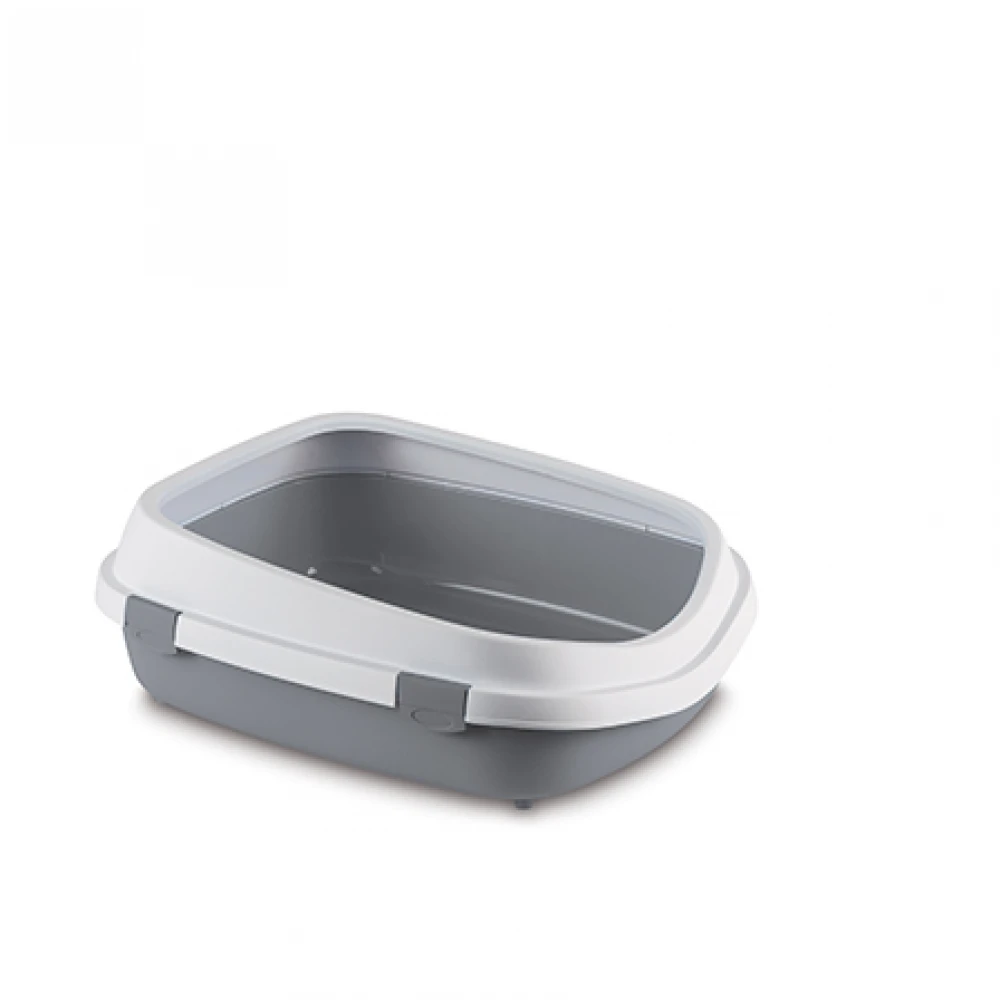 Stefanplast Τουαλέτα Γάτας Queen 71x55x24.5h Γκρι 4 Stefanplast Τουαλέτα Γάτας Queen 71x55x24.5h Γκρι - Image 2