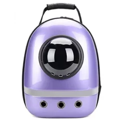 Τσαντά Μεταφοράς Σκύλου & Γάτας Denik Pets Bubble Backpack Purple 33x25x43cm