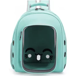 Τσάντα Μεταφοράς Γάτας Denik Pets Cat Face Βεραμάν 33x28x44cm