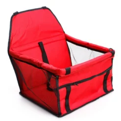 OEM Τσάντα Μεταφοράς , Κάθισμα Αυτοκινήτου Σκύλου ή Γάτας Κόκκινο 40x40x25cm