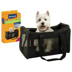 Vitakraft Τσάντα Μεταφοράς Σκύλου ή Γάτας Black 43x25x26cm -Προμήθειες Για Κατοικίδια Κατάστημα πωλήσεων vitakraft tsanta 1000x1000w