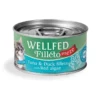 Υγρή τροφή Γάτας Wellfed Cat Filleto Meze Kitten Tuna & Duck 70gr 12τμχ -Προμήθειες Για Κατοικίδια Κατάστημα πωλήσεων wellfed cat filleto meze kitten tuna and duck 70gr petshop88 1 800x800 1