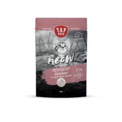 Υγρή Τροφή Γάτας Taf Neow Kitten Premium Wet Food Chicken με Κοτόπουλο 24x80gr